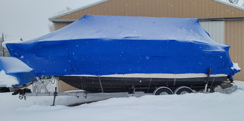 boat wrapping for storage