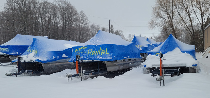 pontoon winter wrap