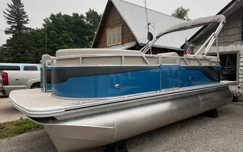New Caribbean Blue Boat 2